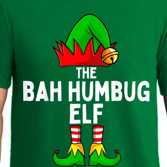 Bah Humbug Elf Matching Family Christmas Pajama Set