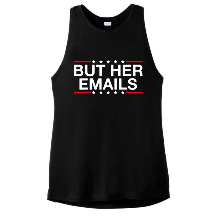 But Her Email But Her Emails Ladies Tri-Blend Wicking Tank