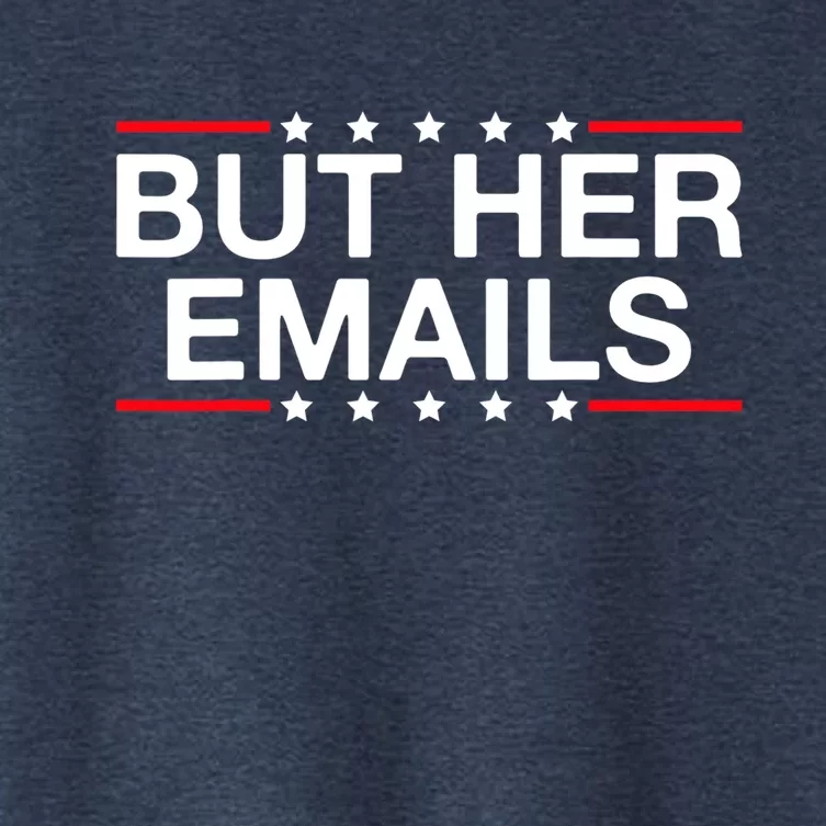 But Her Email But Her Emails Women's Crop Top Tee