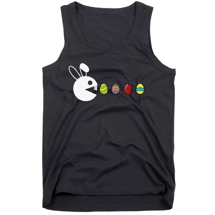 Bunny Happy Easter Egg Hunting VideoGame Gamer Tank Top