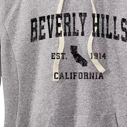 Beverly Hills Est 1914 California Ca Women's Fleece Hoodie