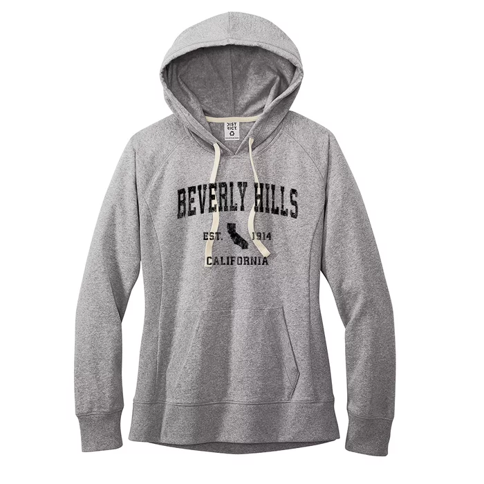 Beverly Hills Est 1914 California Ca Women's Fleece Hoodie