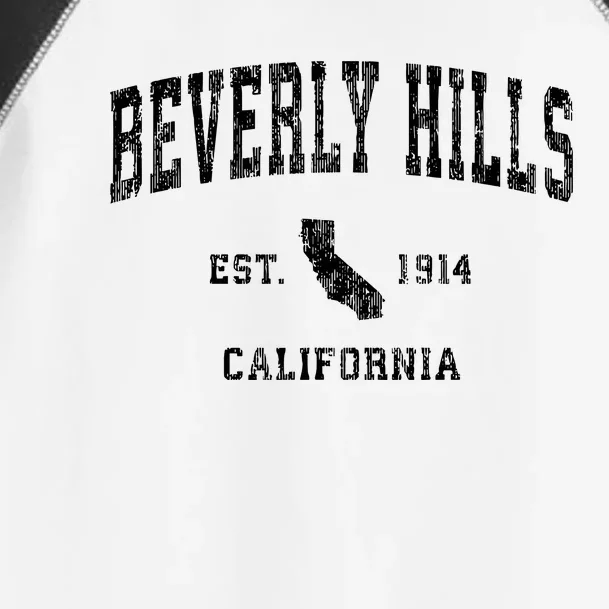 Beverly Hills Est 1914 California Ca Toddler Fine Jersey T-Shirt