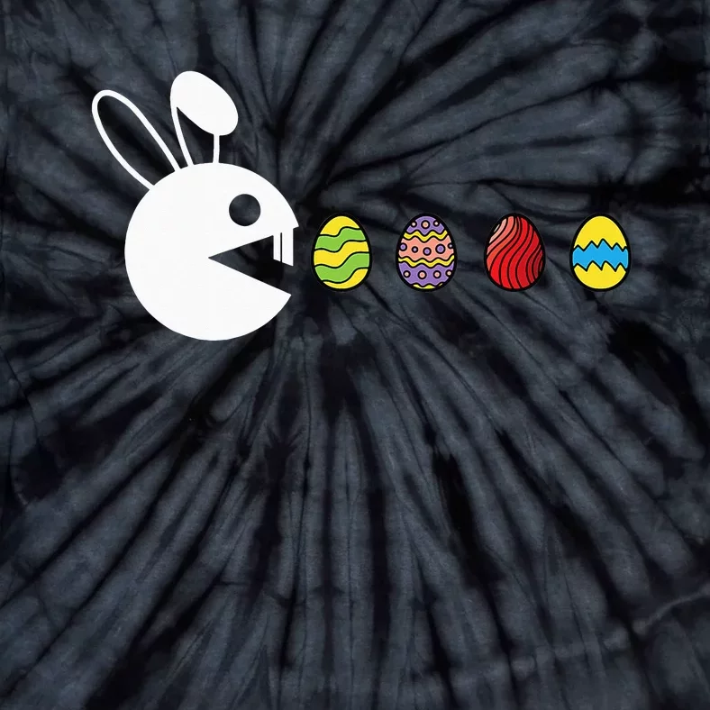 Bunny Happy Easter Egg Hunting Video-Game Gamer Tie-Dye T-Shirt