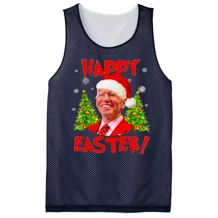 Biden Happy Easter Mesh Reversible Basketball Jersey Tank