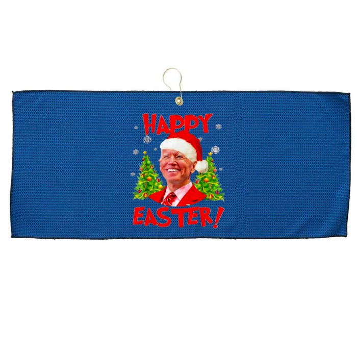 Biden Happy Easter Large Microfiber Waffle Golf Towel