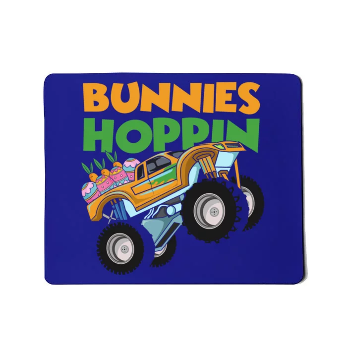 Bunnies Hoppin Easter Egg Monster Truck Happy Easter Day Gift Mousepad