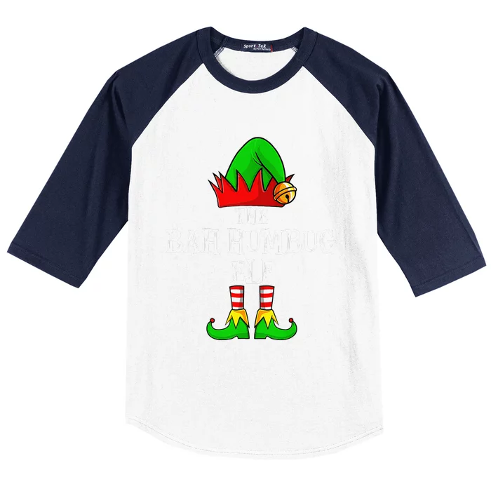 Bah Humbug Elf Christmas Family Matching Pajamas Christmas Baseball Sleeve Shirt