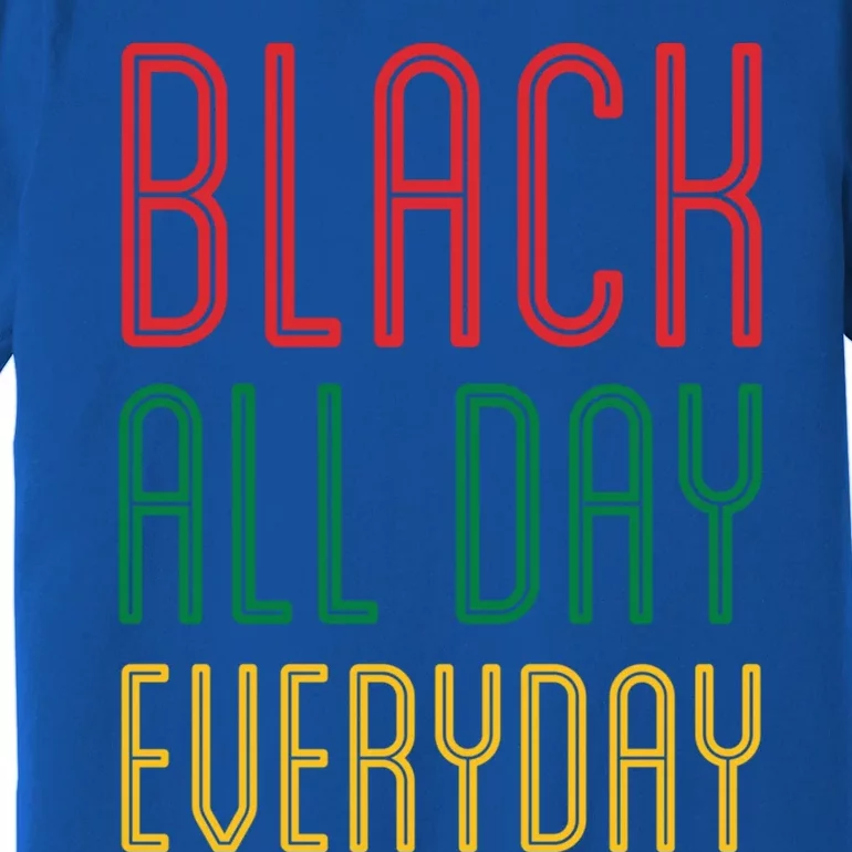 Black History Everyday Month African Pride 2020 Doctors Mlk Funny Gift Premium T-Shirt