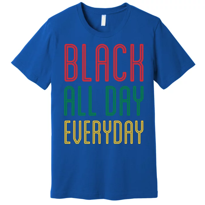 Black History Everyday Month African Pride 2020 Doctors Mlk Funny Gift Premium T-Shirt