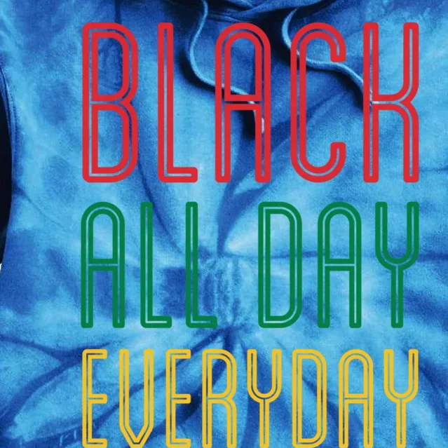 Black History Everyday Month African Pride 2020 Doctors Mlk Funny Gift Tie Dye Hoodie