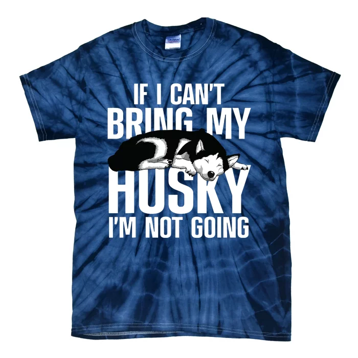 Best Husky For Men Women Siberian Huskies Dog Lover Trainer Tie-Dye T-Shirt