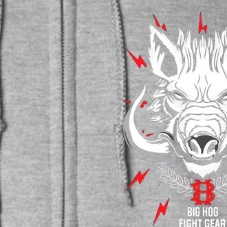 Big Hog Fight Gear Full Zip Hoodie