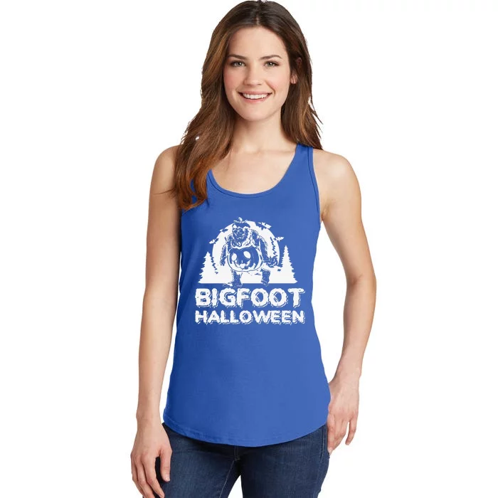 Bigfoot Halloween Funny Halloween Costume Gift Ladies Essential Tank