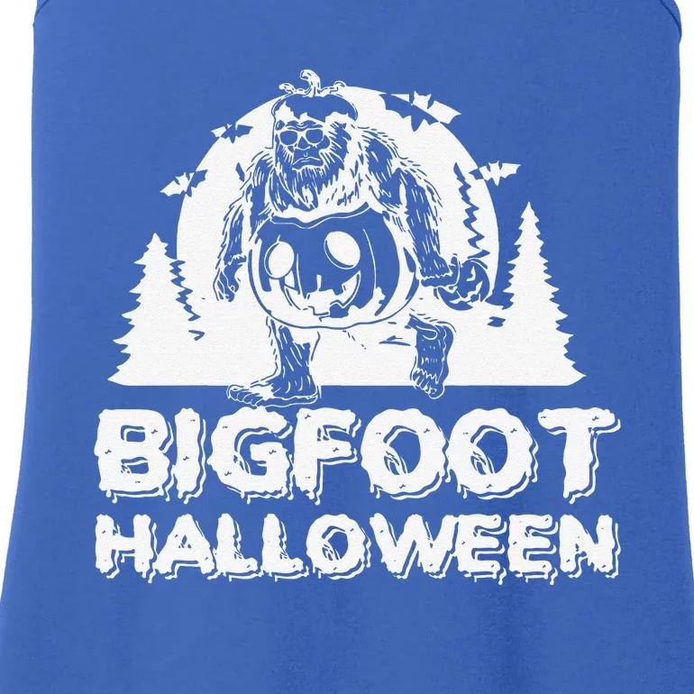 Bigfoot Halloween Funny Halloween Costume Gift Ladies Essential Tank