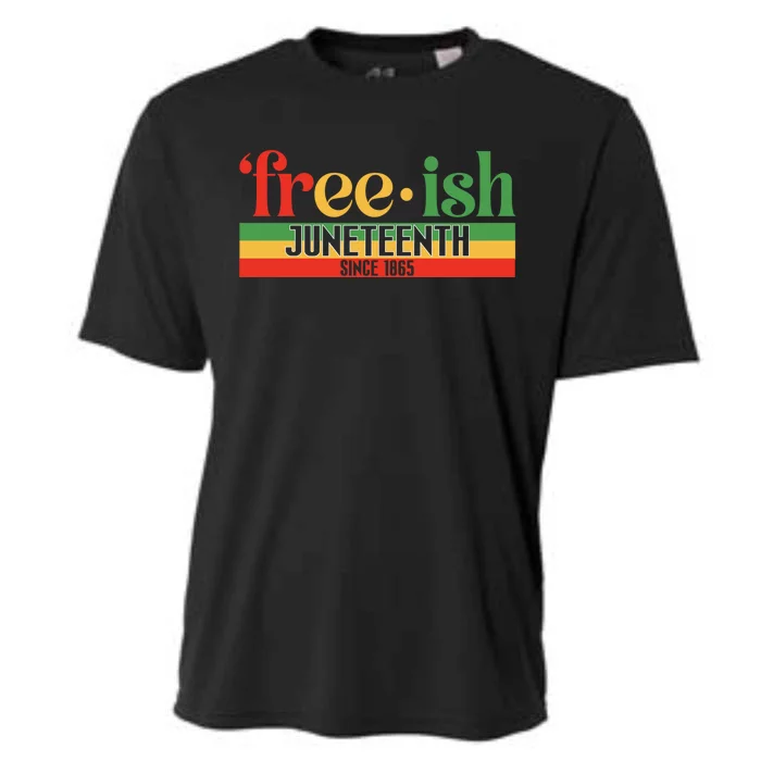 Black History Freecool Giftish Since 1865 Juneteenth Melanin African Funny Gift Cooling Performance Crew T-Shirt