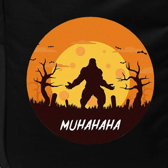 Bigfoot Halloween Funny Trick Or Treat Sasquatch Costume Impact Tech Backpack