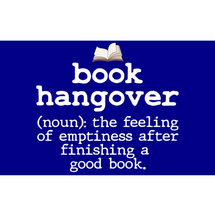 Book Hangover Funny Definition Bookworm Nerd Reading Lover Gift Bumper Sticker