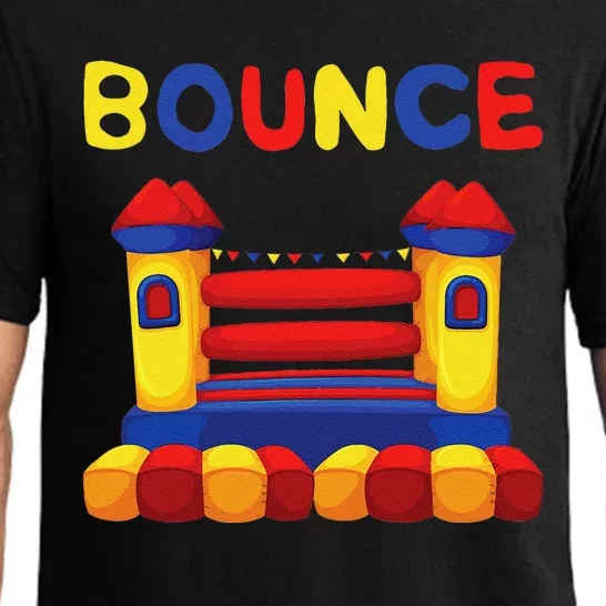 Bouncing House Funny Bounce Castle Birthday Fun Party Gift Pajama Set