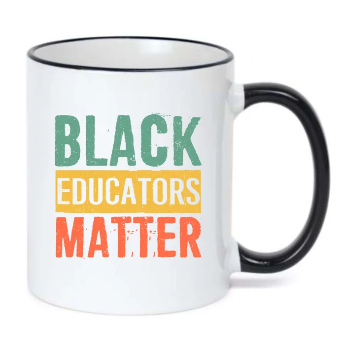 Black History Funny Gift Black Pride Black Educators Matter Gift Black Color Changing Mug