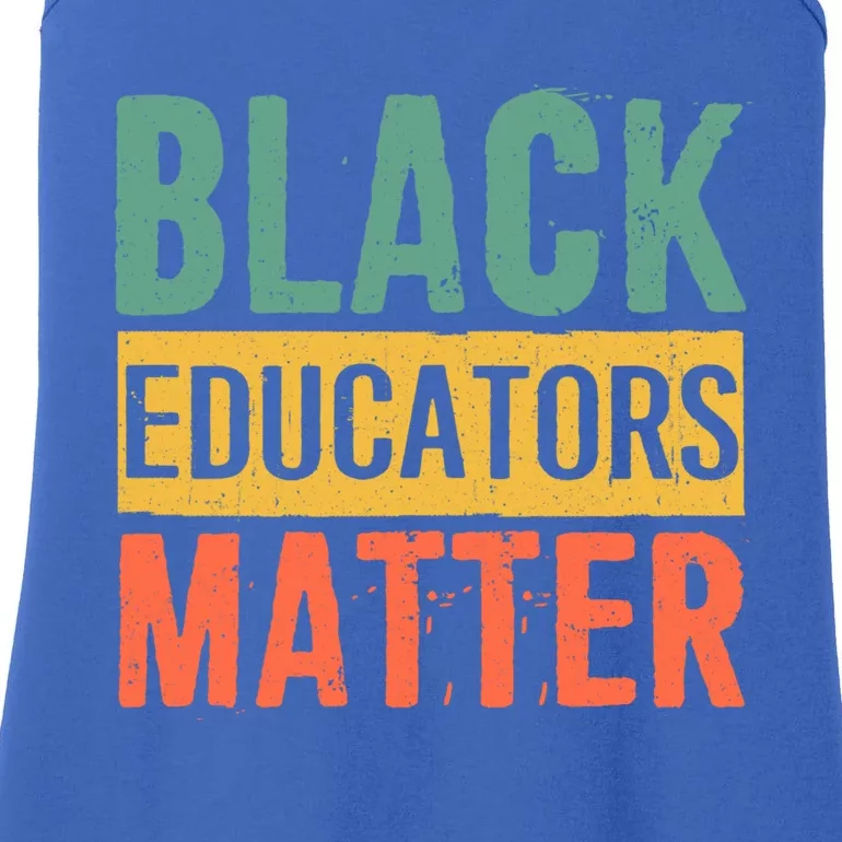 Black History Funny Gift Black Pride Black Educators Matter Gift Ladies Essential Tank