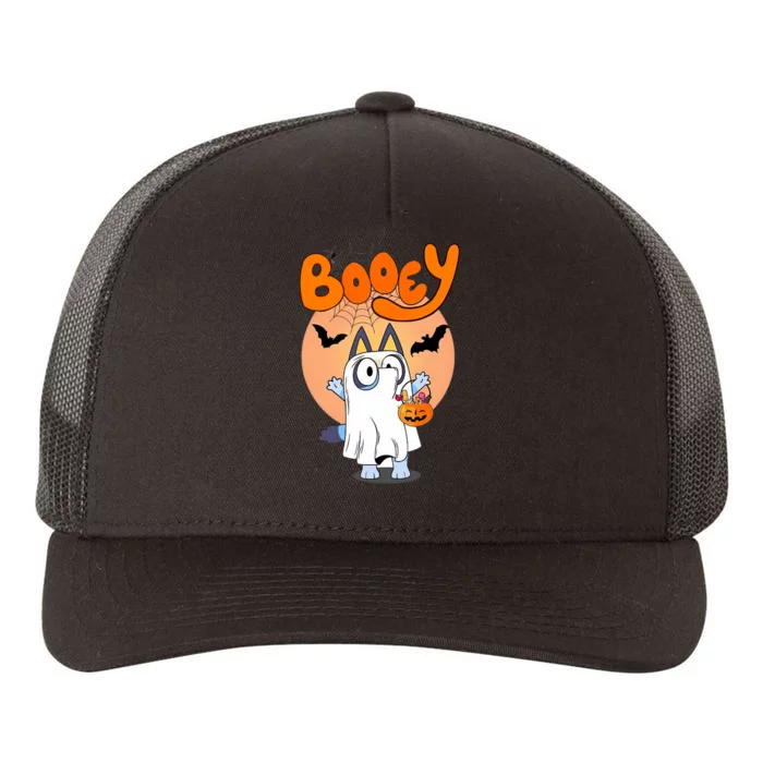 Booey Halloween Funny Spooky Season Yupoong Adult 5-Panel Trucker Hat