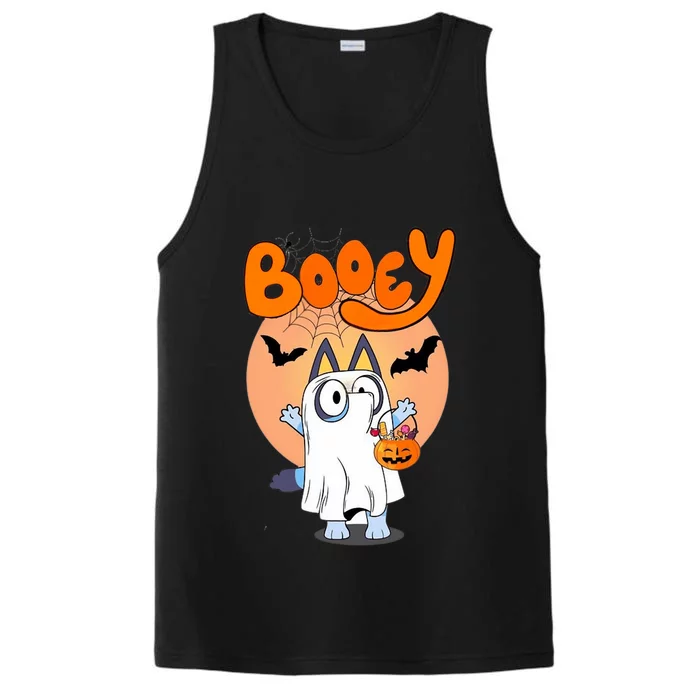 Booey Halloween Funny Spooky Season Performance Tank