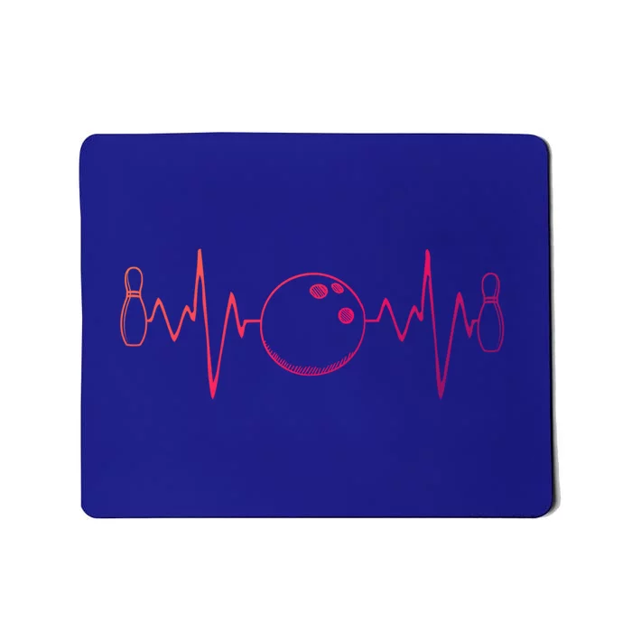 Bowling Heartbeagift Funny Bowling Bowling Meaningful Funny Gift League Gift Mousepad