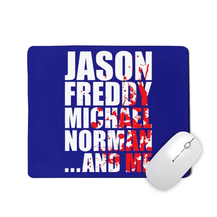 Bloody Halloween Famous Serial Slasher Killer Mousepad