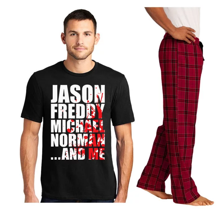 Bloody Halloween Famous Serial Slasher Killer Pajama Set