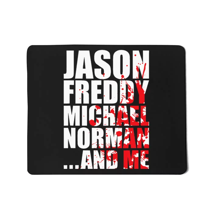 Bloody Halloween Famous Serial Slasher Killer Mousepad