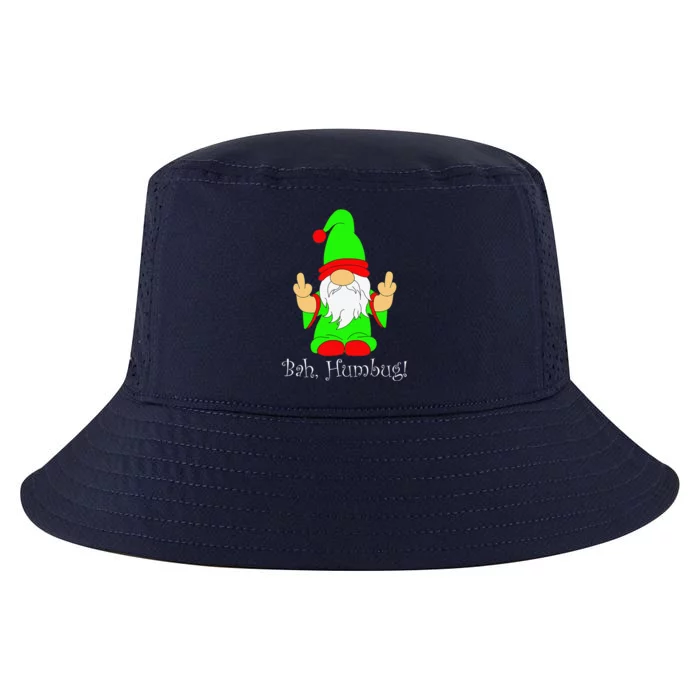 Bah Humbug Funny Grumpy Christmas Scrooge Gnome Cool Comfort Performance Bucket Hat