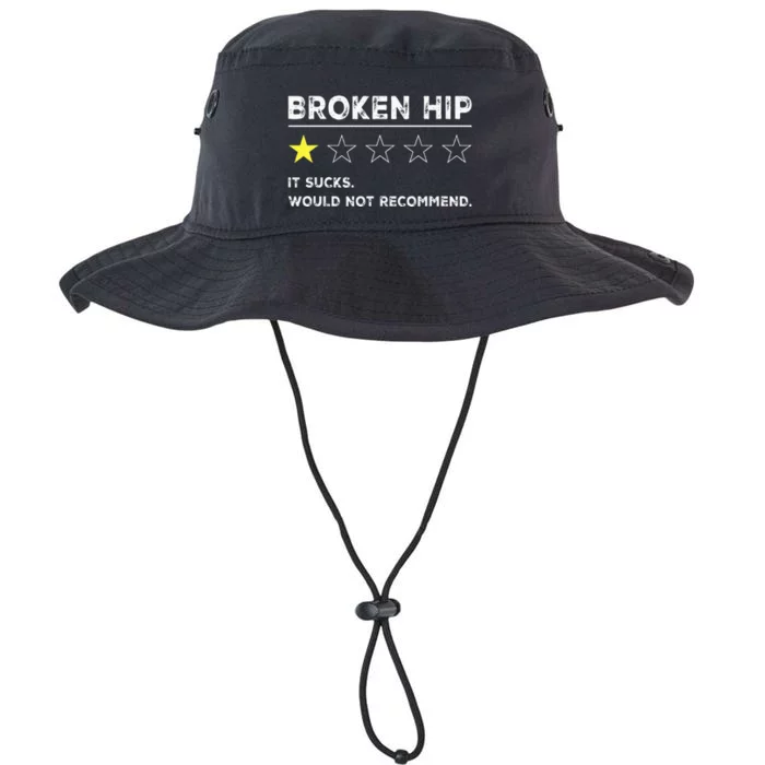 Broken Hip Funny Injury Recovery Get Well Soon Legacy Cool Fit Booney Bucket Hat