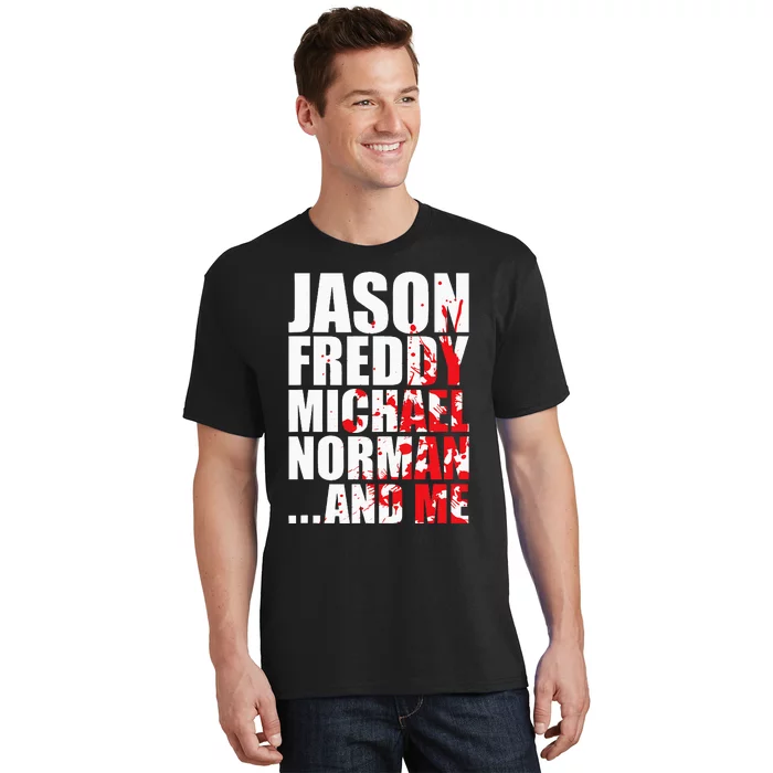 Bloody Halloween Famous Serial Slasher Killer T-Shirt