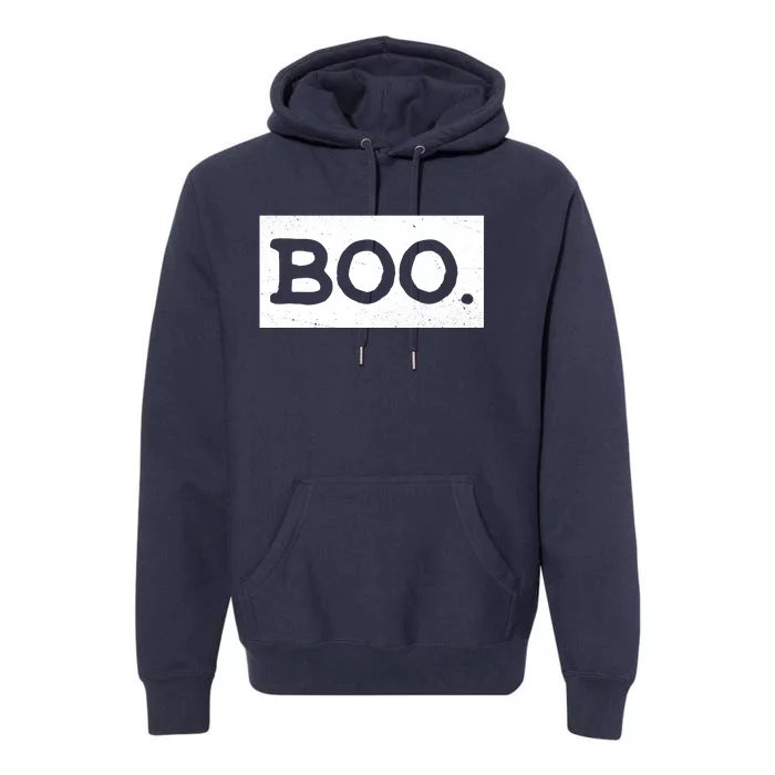 Boo Halloween Festive Premium Hoodie