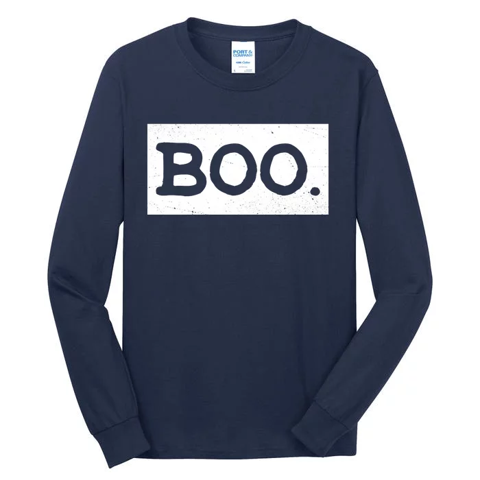 Boo Halloween Festive Tall Long Sleeve T-Shirt