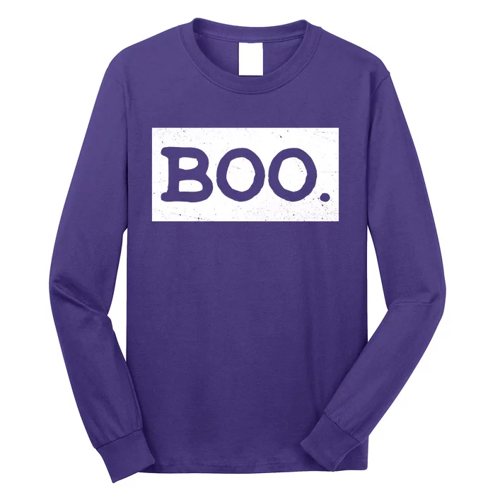 Boo Halloween Festive Long Sleeve Shirt