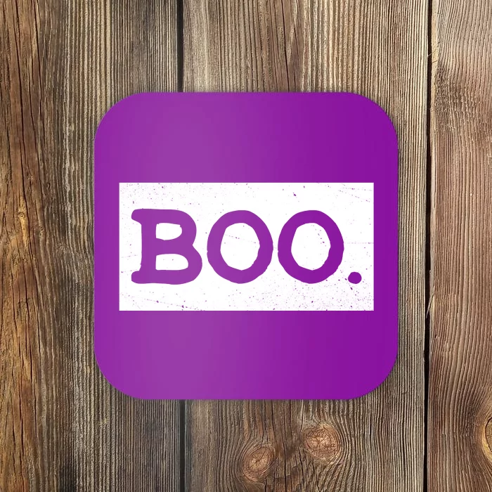 Boo Halloween Festive Coaster