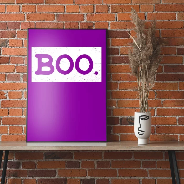 Boo Halloween Festive Poster