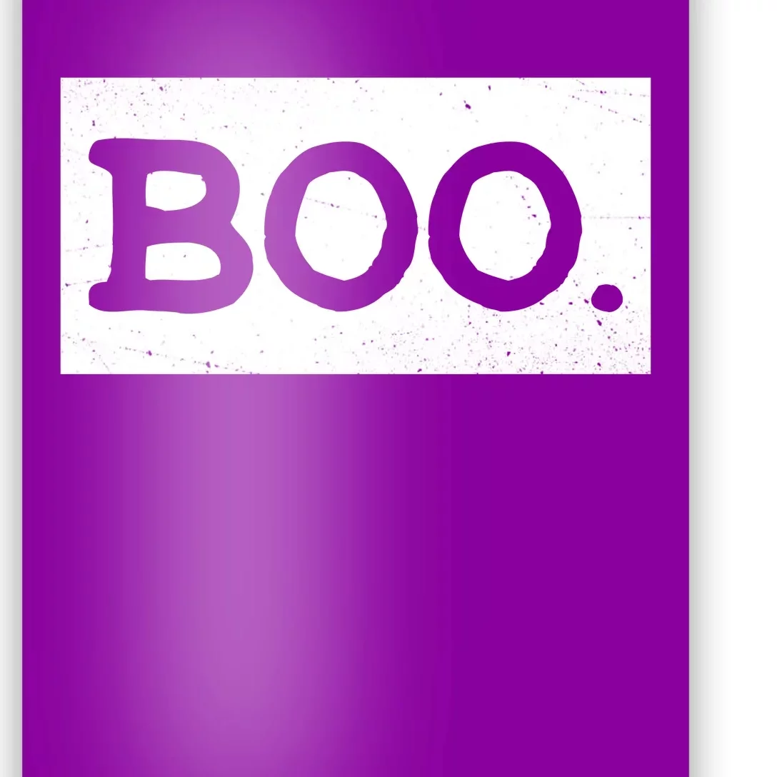 Boo Halloween Festive Poster