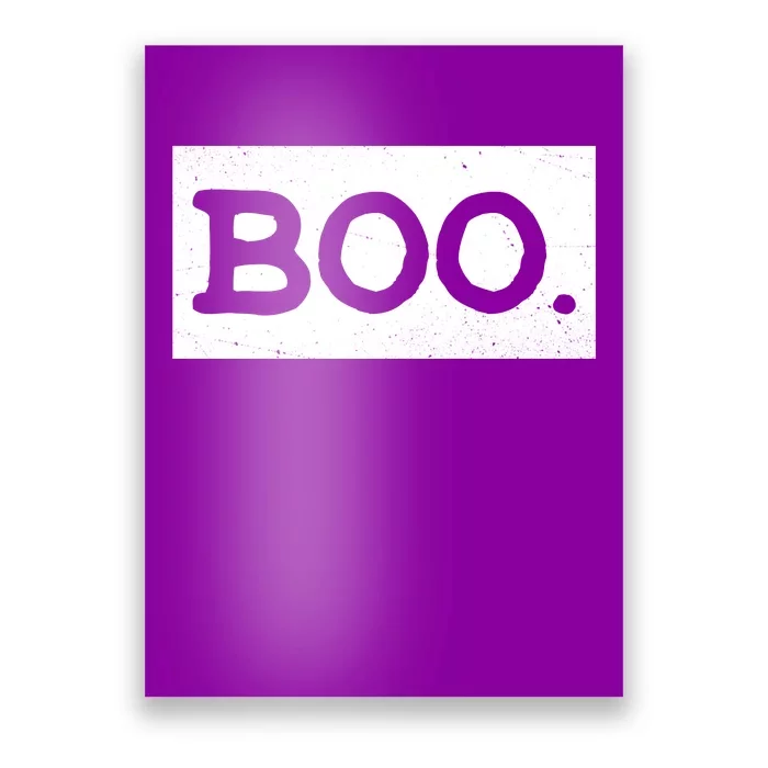 Boo Halloween Festive Poster