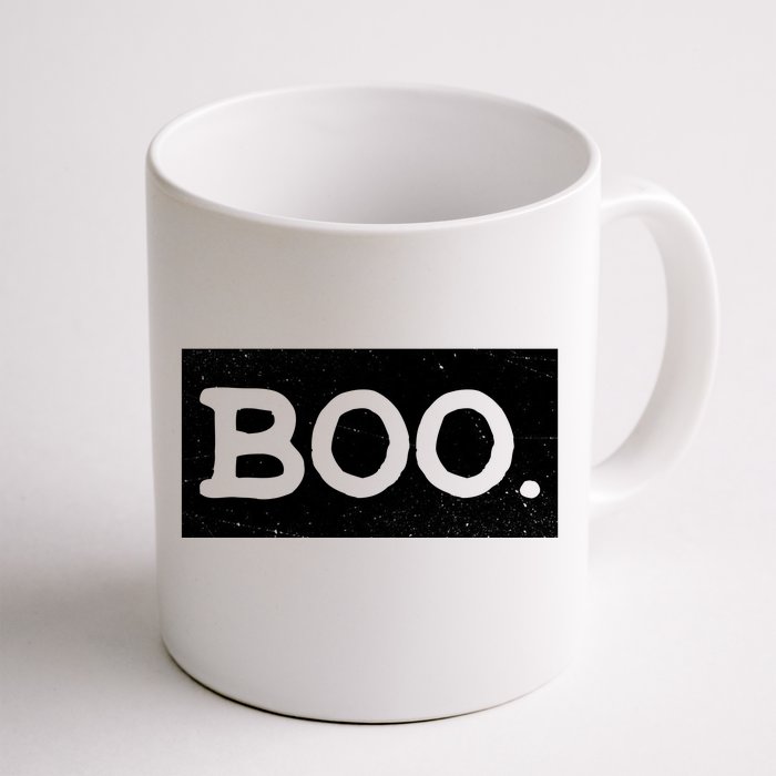 Boo Halloween Festive Front & Back Coffee Mug