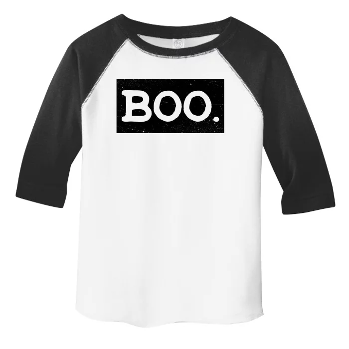 Boo Halloween Festive Toddler Fine Jersey T-Shirt