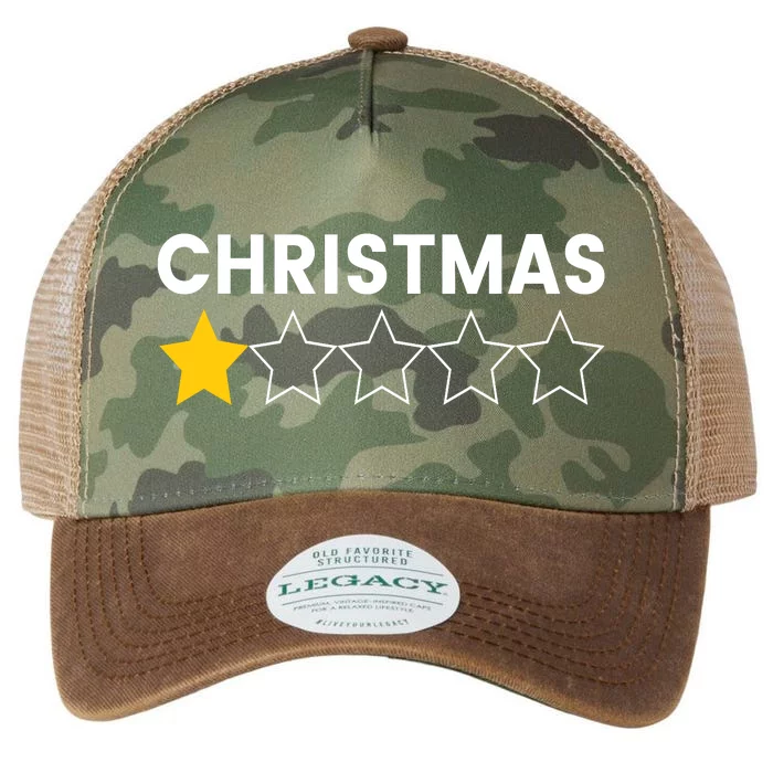 Bah Humbug Funny Christmas With A Star Legacy Tie Dye Trucker Hat