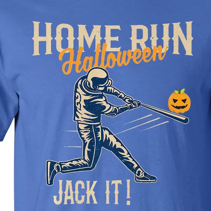 Baseball Halloween Fun Retro Distressed Stylish Graphic Premium Tall T-Shirt