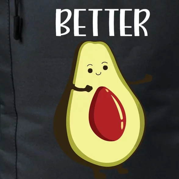 Better Half Funny Couple Avocado Matching Daily Commute Backpack