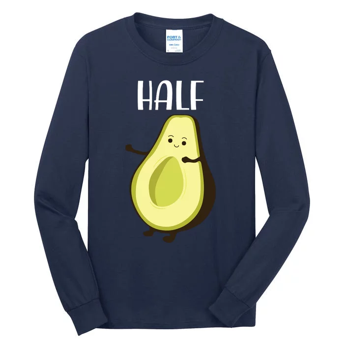 Better Half Funny Couple Avocado Matching Tall Long Sleeve T-Shirt