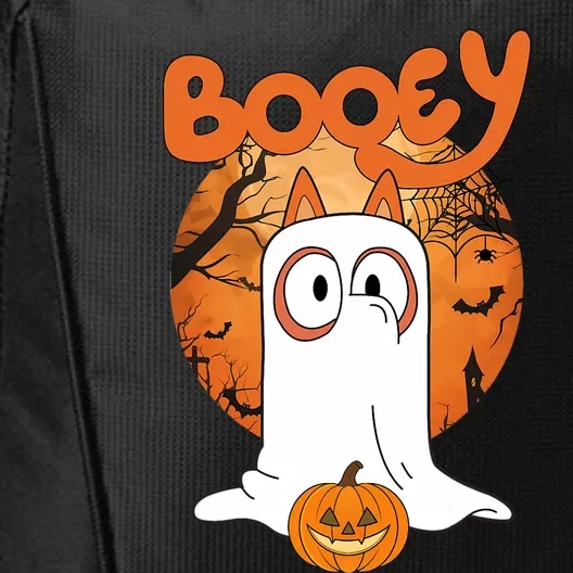 Booey Halloween Funny Spooky Season Blue Heeler City Backpack