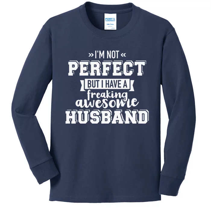 Best Husband Gift For Wife Valentine's Day Kids Long Sleeve Shirt