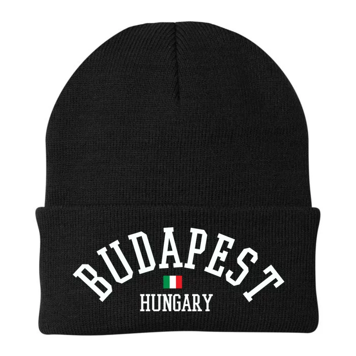 Budapest Hungary Great Gift Vintage Hungarian Capital Gift Knit Cap Winter Beanie